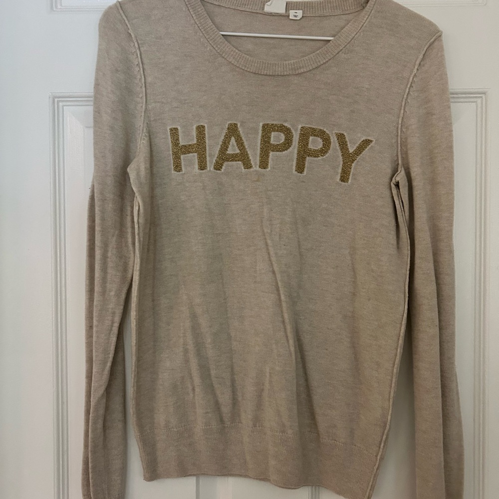 GAP Beige Knit Sweater